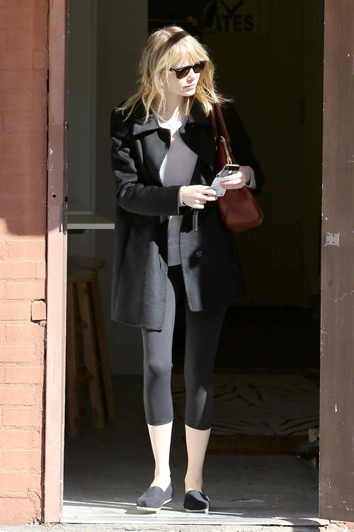 Emma Stone leaving pilates class in LA 11/5/12