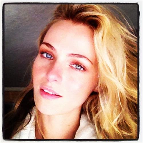 Valentina Zelyaeva taking a selfie