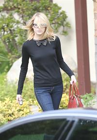Emma Stone out and about in Hollywood 10/9/12 