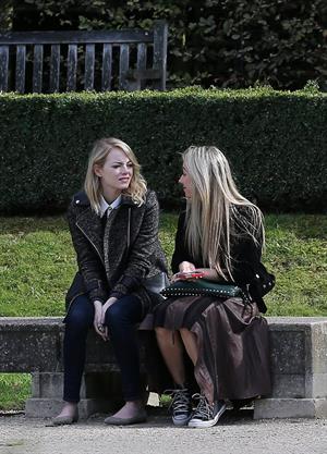 Emma Stone at Musee Rodin in Paris - October 4,2012 