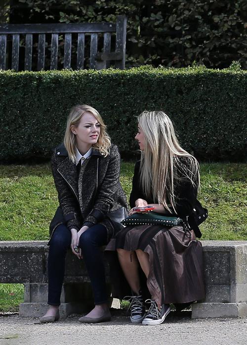 Emma Stone Pictures Emma Stone at Musee Rodin in Paris - October 4,2012