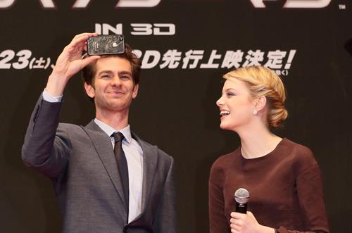 Emma Stone - The Amazing Spider-Man Press Conference in South Korea, June 14, 2012