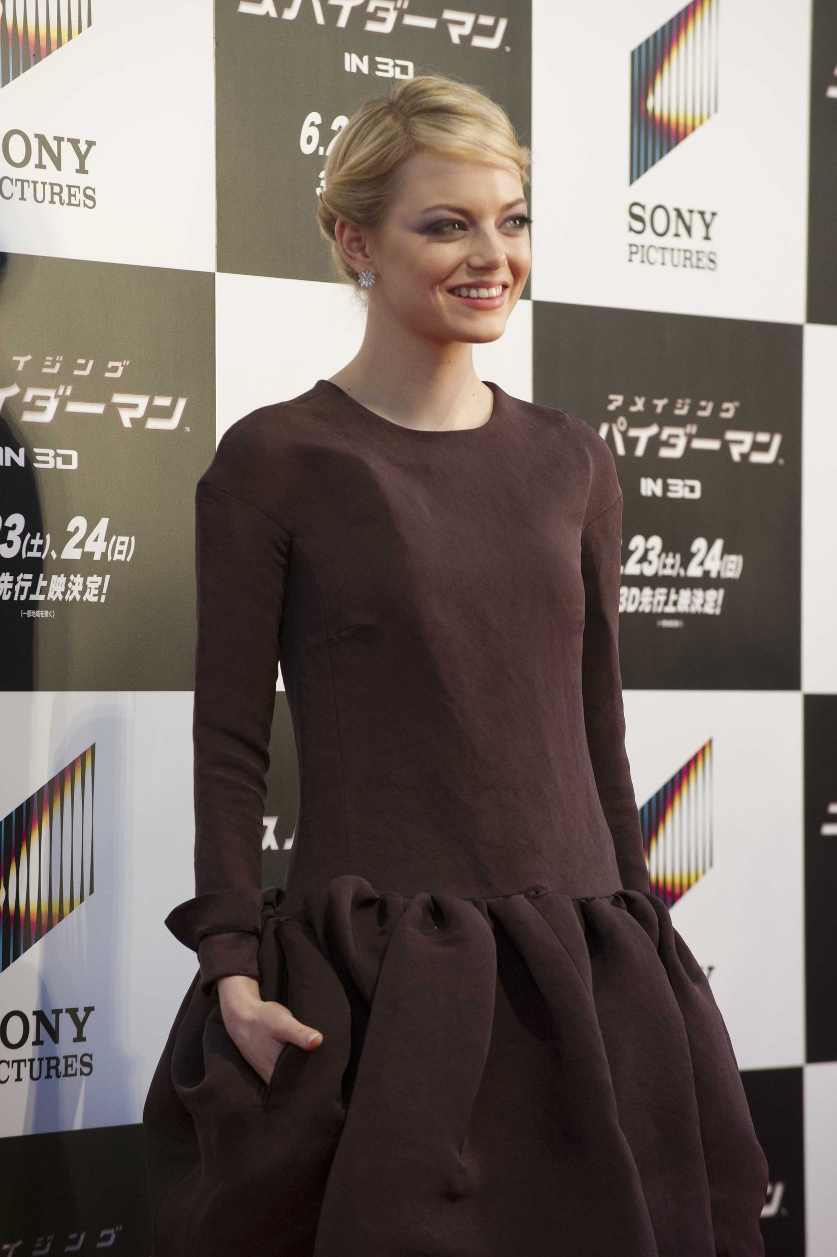 Emma Stone - The Amazing Spider-Man Press Conference in South Korea, June 14, 2012