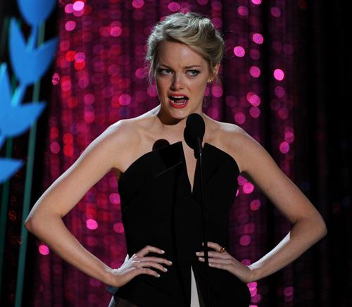 Emma Stone - MTV Movie Awards at Universal Studios, Arrivals - June 3, 2012