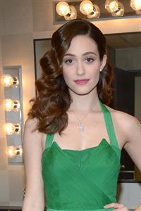 Emmy Rossum – backstage at The View, NYC 1/15/13  