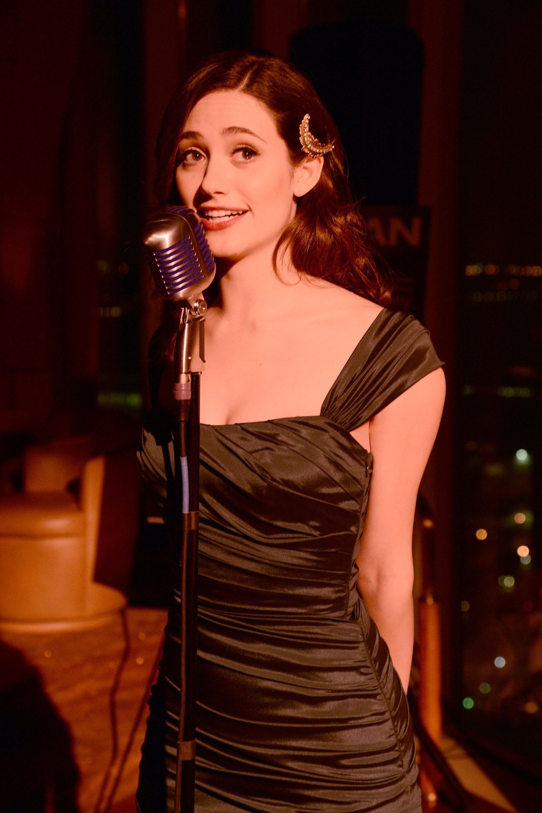 Emmy Rossum Manhattan Magazine Cover Party in New York, January 16, 2013 