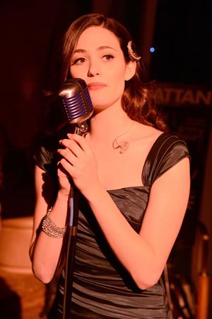 Emmy Rossum Manhattan Magazine Cover Party in New York, January 16, 2013 