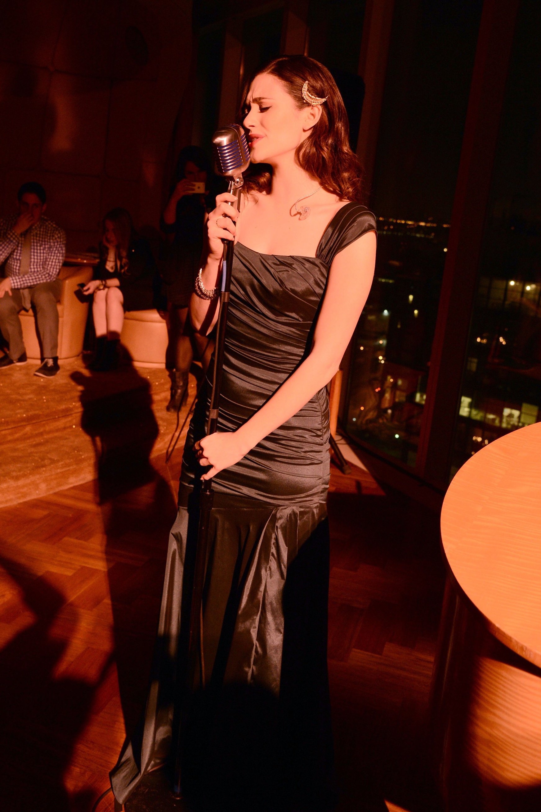 Emmy Rossum Manhattan Magazine Cover Party in New York, January 16, 2013 