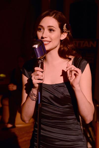 Emmy Rossum Manhattan Magazine Cover Party in New York, January 16, 2013 