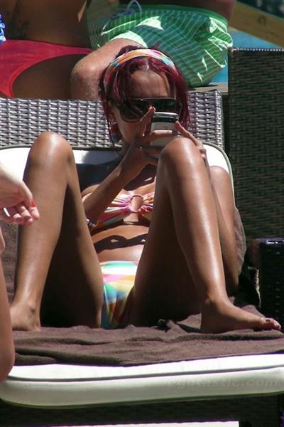 Amy Childs in a bikini