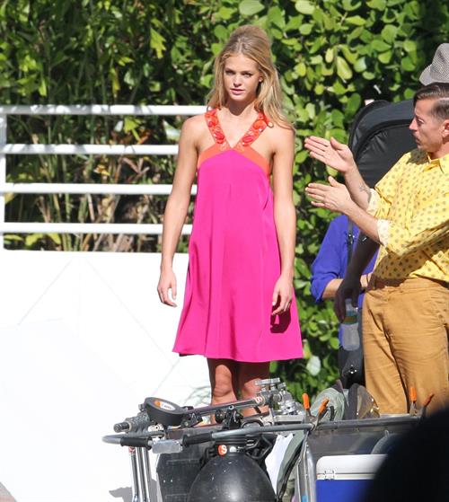 Erin Heatherton at a photoshoot in Miami 12/19/12 