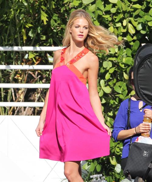 Erin Heatherton at a photoshoot in Miami 12/19/12 