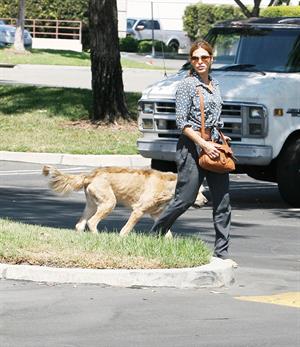 Eva Mendes - Walking her dog in Los Angeles - August 31, 2012