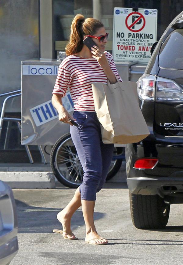 Eva Mendes shopping in LA on August 1, 2012