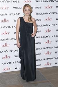 Gillian Anderson attends private dinner hosted by William Vintage February 8, 2013 in London 