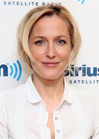 Gillian Anderson Visits the SiriusXM Studios (May 16, 2013) 
