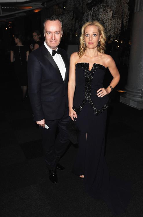 Gillian Anderson Relais & Chateau's 'Diner des Grands Chefs London (April 22, 2013) 