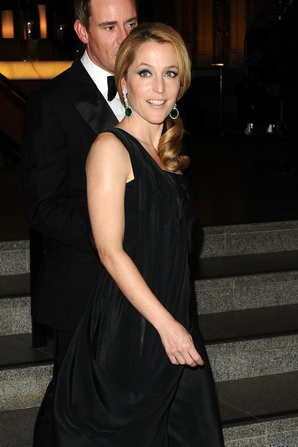 Gillian Anderson attends private dinner hosted by William Vintage February 8, 2013 in London 