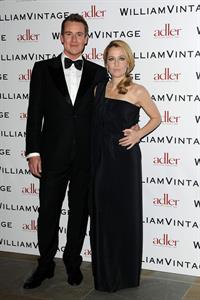 Gillian Anderson attends private dinner hosted by William Vintage February 8, 2013 in London 