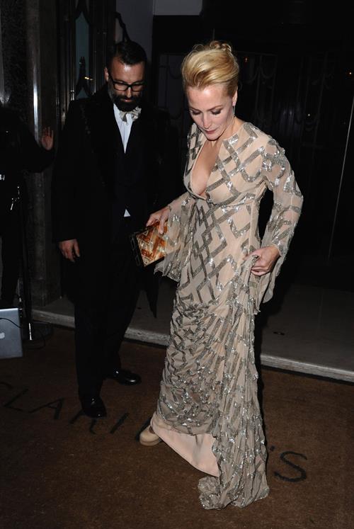 Gillian Anderson  Harper’s Bazaar Women of the Year Awards in London - October 31, 2012 