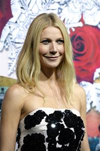 Gwyneth Paltrow Printemps Christmas Decorations Inauguration In Paris -- Nov. 7, 2013 