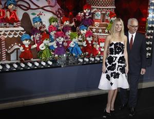 Gwyneth Paltrow Printemps Christmas Decorations Inauguration In Paris -- Nov. 7, 2013 