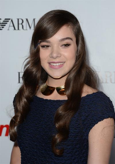 Hailee Steinfeld attends Teen Vogue 10th anniversary Young Hollywood party Beverly Hills 9/27/12 