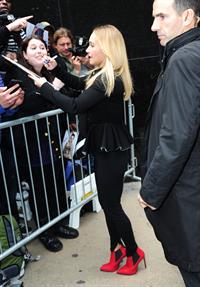 Hayden Panettiere at Good America in New York on October 9, 2013