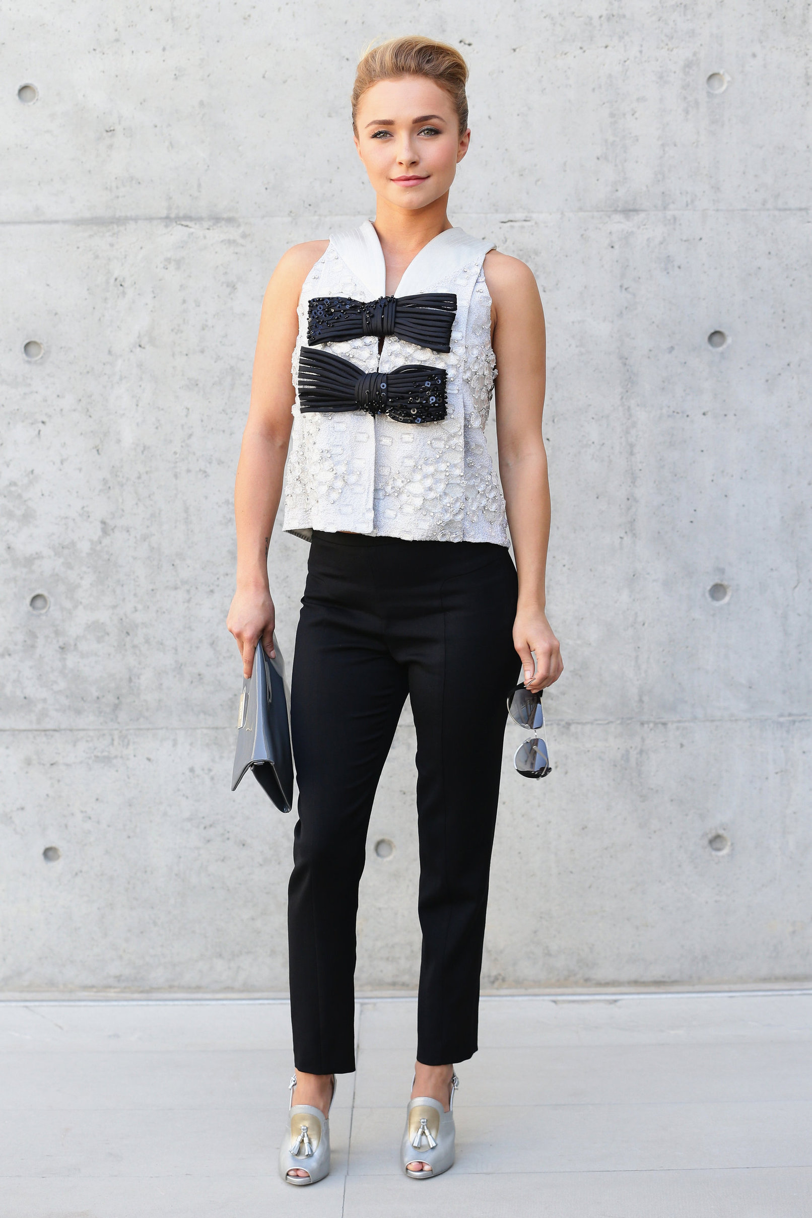 Hayden Panettiere Pictures Hayden Panettiere Giorgio Armani show during Milan Menswear Fashion Week Spring Summer 2014 in Milan on June 25, 2013