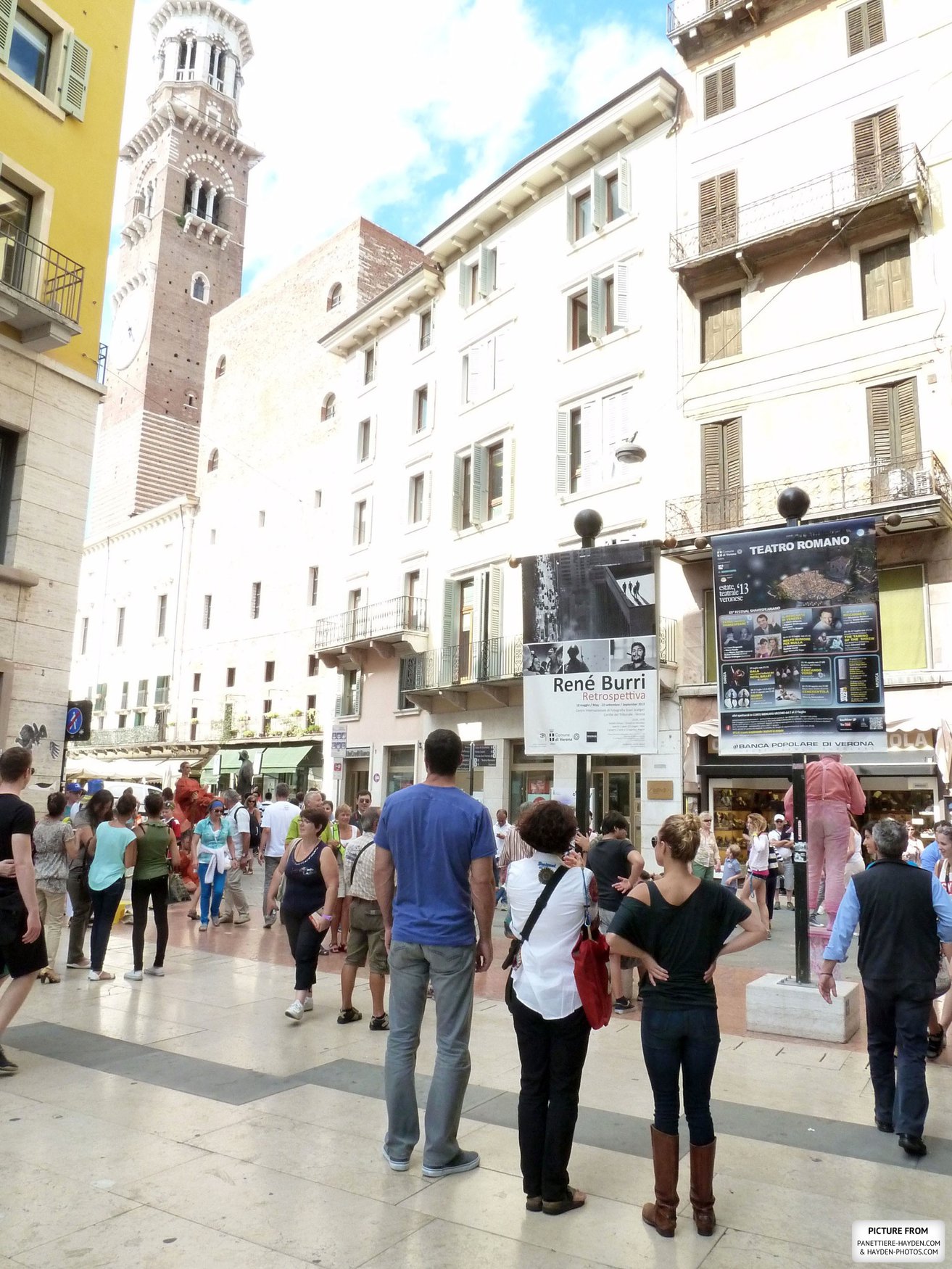 Hayden Panettiere & Wladimir Klitschko checking out the sights in Verona, Italy on June 6, 2013