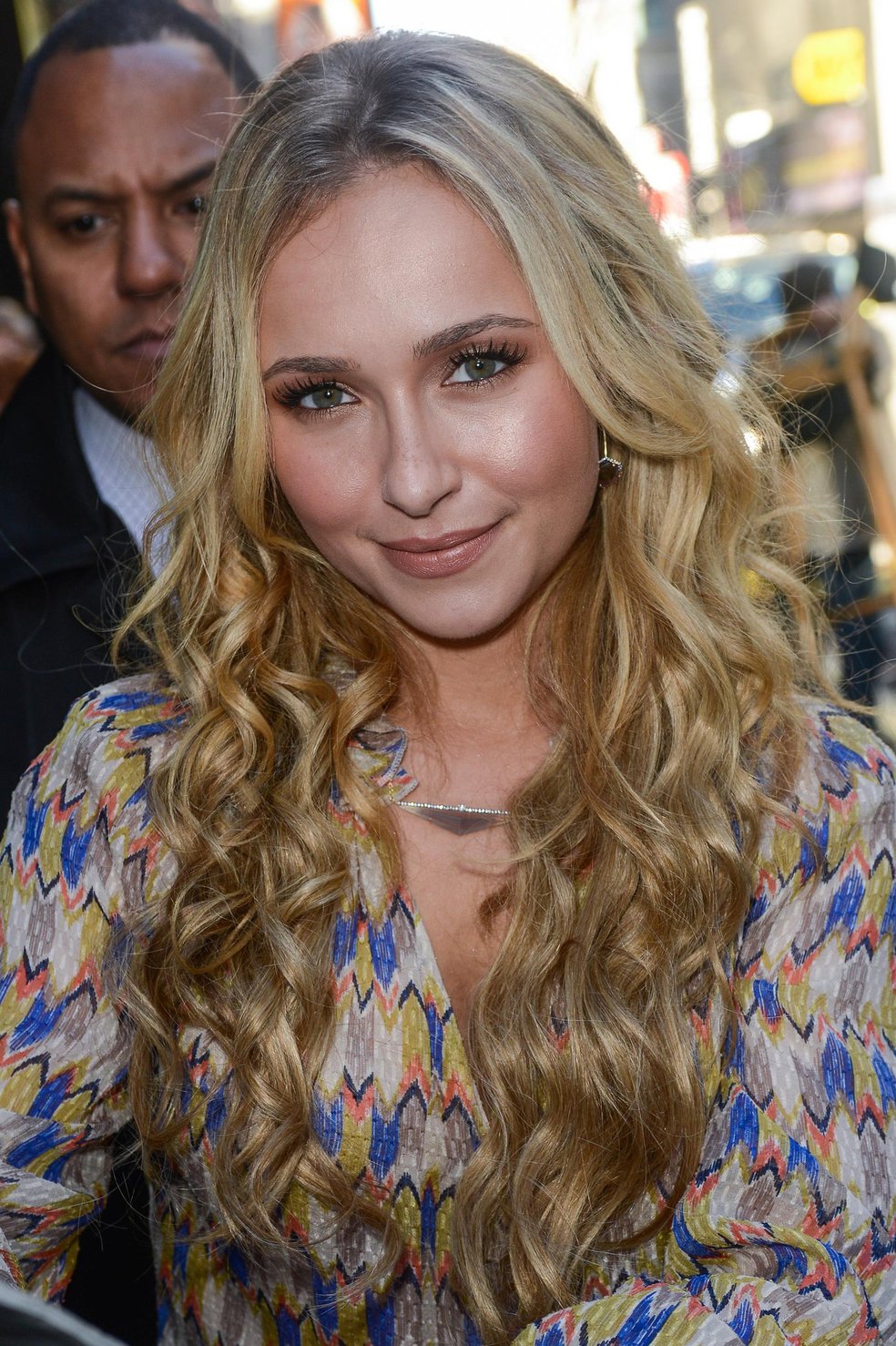 Hayden Panettiere leaves the  Good Morning America  taping October 16, 2012 