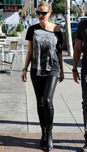 Heidi Klum Grocery shopping in Brentwood