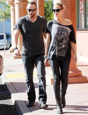 Heidi Klum Grocery shopping in Brentwood