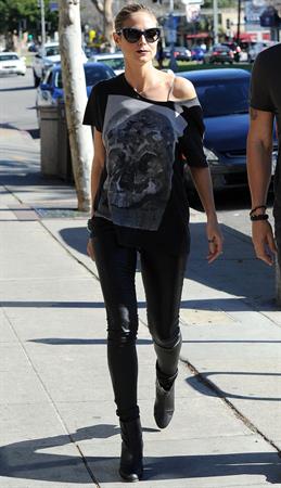 Heidi Klum Grocery shopping in Brentwood