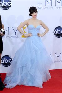 Zooey Deschanel - 64th Primetime Emmys Nokia Theatre LA & After Party Sept 23, 2012