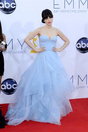Zooey Deschanel - 64th Primetime Emmys Nokia Theatre LA & After Party Sept 23, 2012