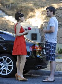 Zooey Deschanel - O&A in Los Angeles - August 5, 2012
