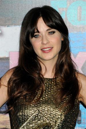Zooey Deschanel - Arrives the FOX All-Star Party Soho House in West Hollywood 23.07.12