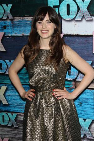 Zooey Deschanel - Arrives the FOX All-Star Party Soho House in West Hollywood 23.07.12
