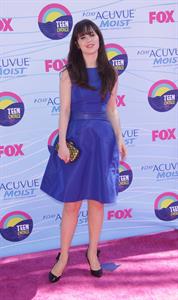 Zooey Deschanel - 2012 Teen Choice Awards in Universal City (July 22, 2012)