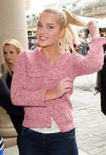 Helen Flanagan - Launches PETA's campaign to raise awareness of the use of eotic animal skins in London (23.05.2013) 