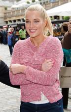 Helen Flanagan - Launches PETA's campaign to raise awareness of the use of eotic animal skins in London (23.05.2013) 