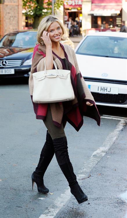 Helen Flanagan Manchester - October 6, 2012 