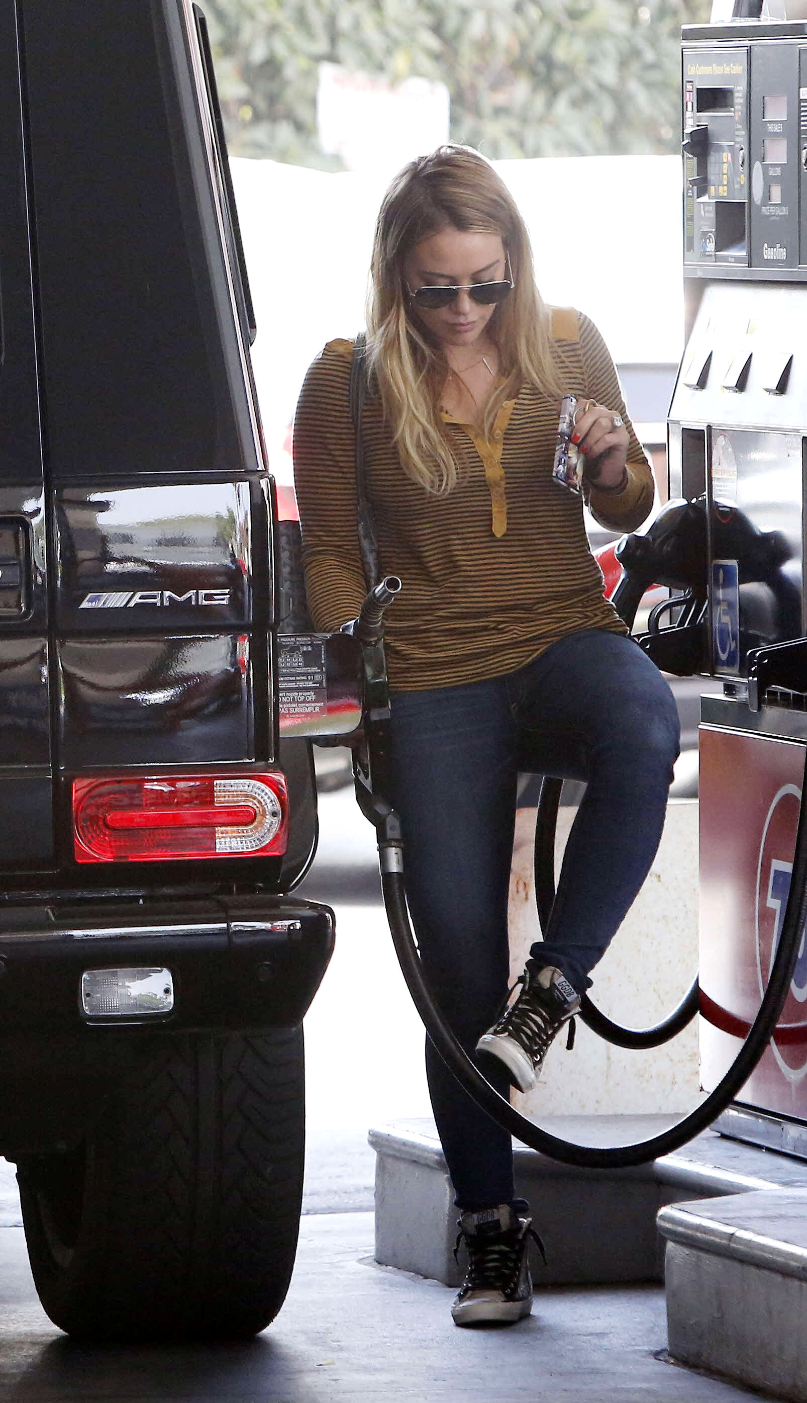Hilary Duff in Los Angeles 10/27/13  