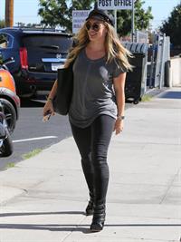 Hilary Duff candids in Santa Monica 11/1/13  