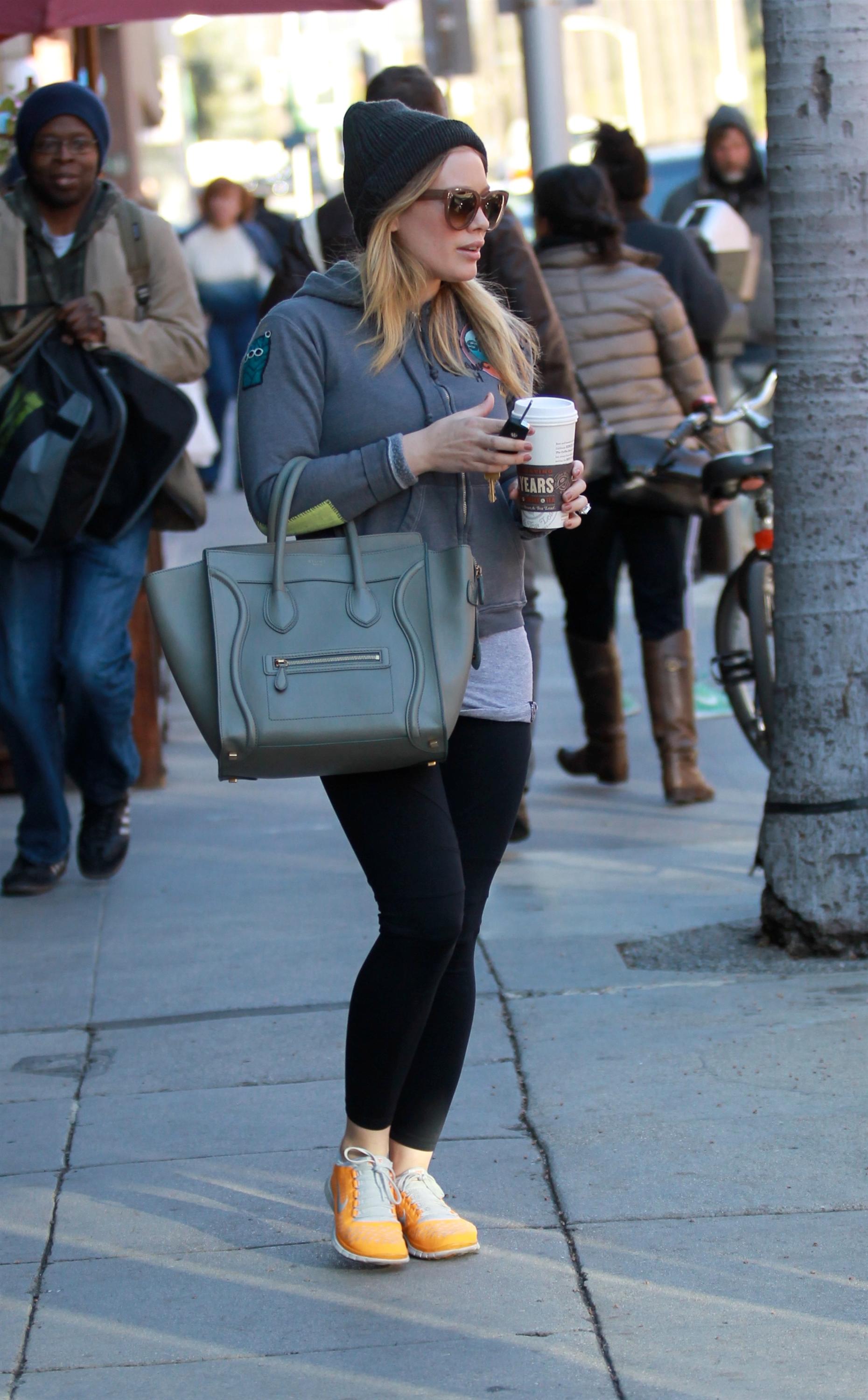 Hilary Duff Leaving a doctor’s office in Beverly Hills - Jan 16 2013 