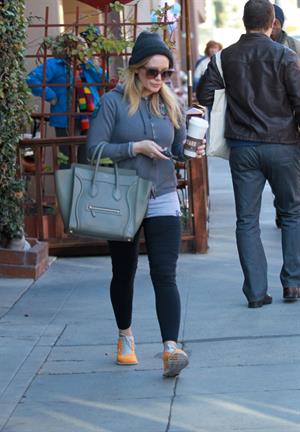 Hilary Duff Leaving a doctor’s office in Beverly Hills - Jan 16 2013 
