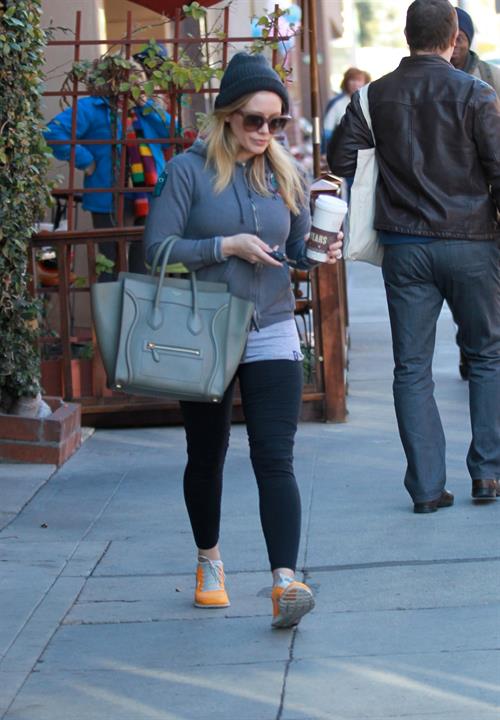 Hilary Duff Leaving a doctor’s office in Beverly Hills - Jan 16 2013 