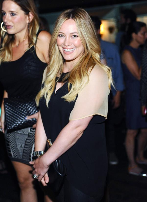 Hilary Duff - The Hollywood Reporter celebrates 'The Mindy Project' in West Hollywood on August 25, 2012