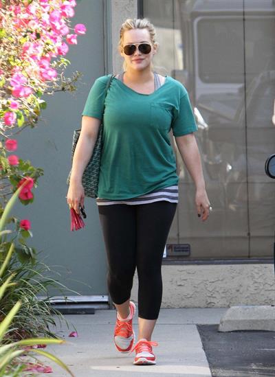 Hilary Duff Studio City Candids May 30th 2012